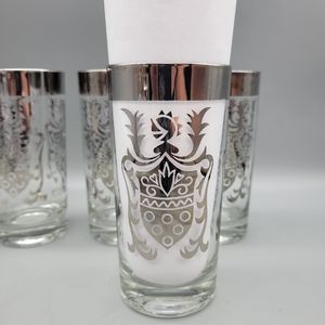 Vintage MCM Highball Glasses Vintage Kimiko Mid Century Modern Barware